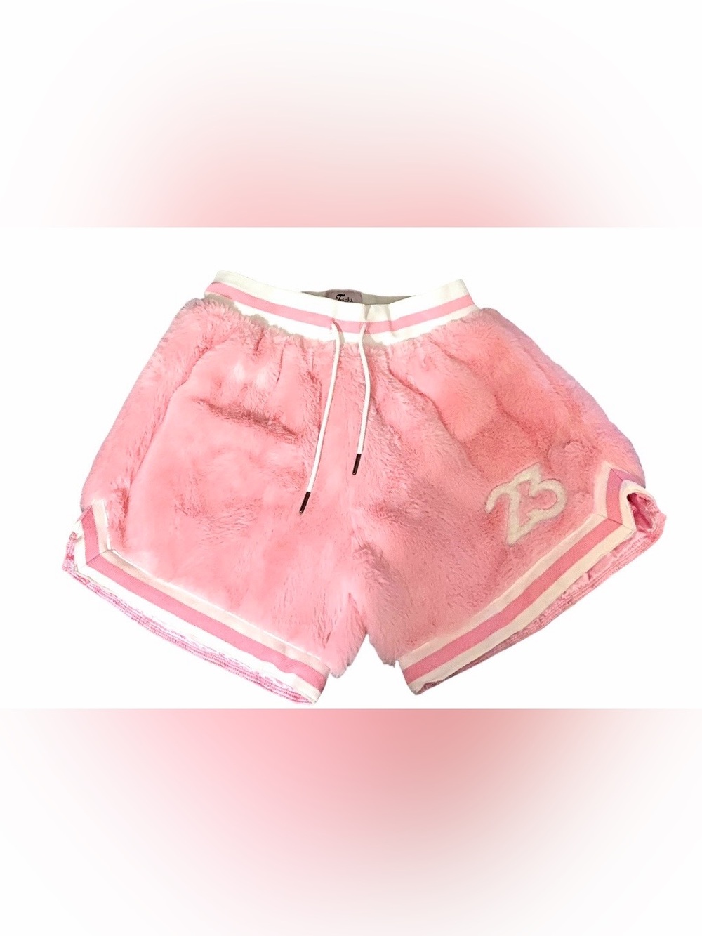 Tricki Softest Shorts On Earth Women’s Fluffy Mink  Bubblegum Pink Shorts